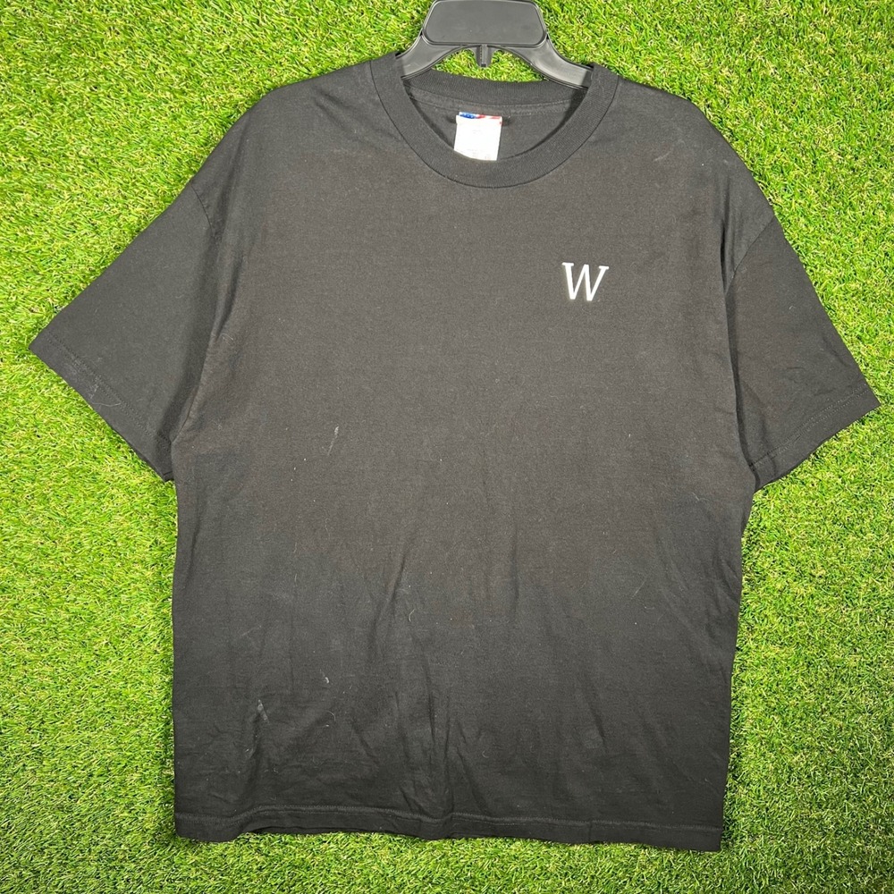 Vintage Murine W The President Black T Shirt Mens XL Made USA Cotton